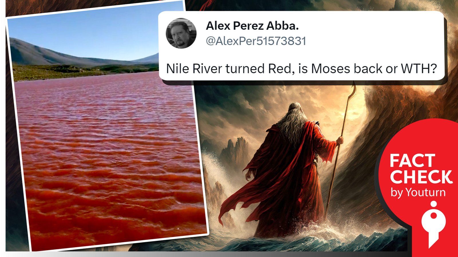 Did the Nile River turn red ? Read more You Turn